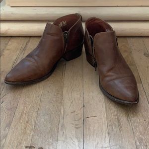 Brown Steve Madden booties